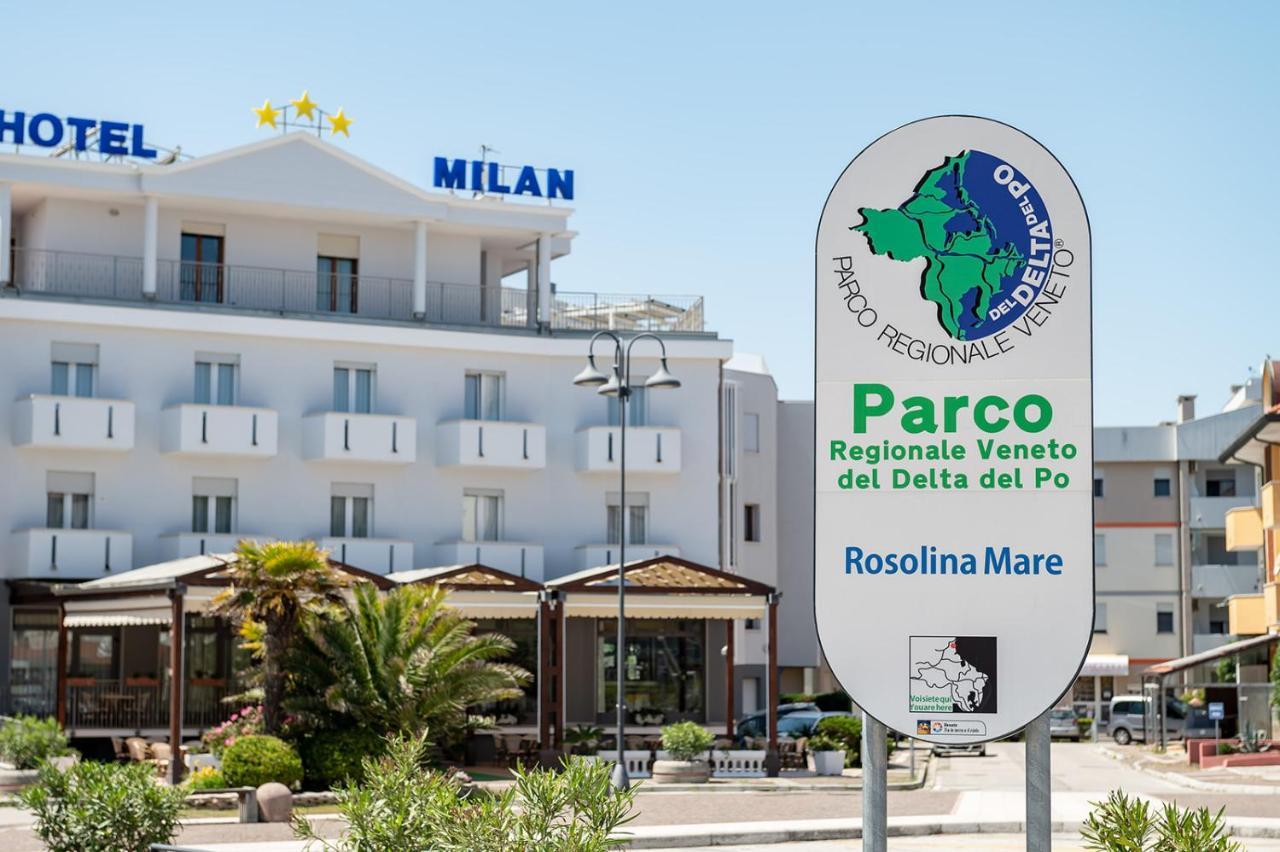 Hotel Milan Росолина Маре Екстериор снимка